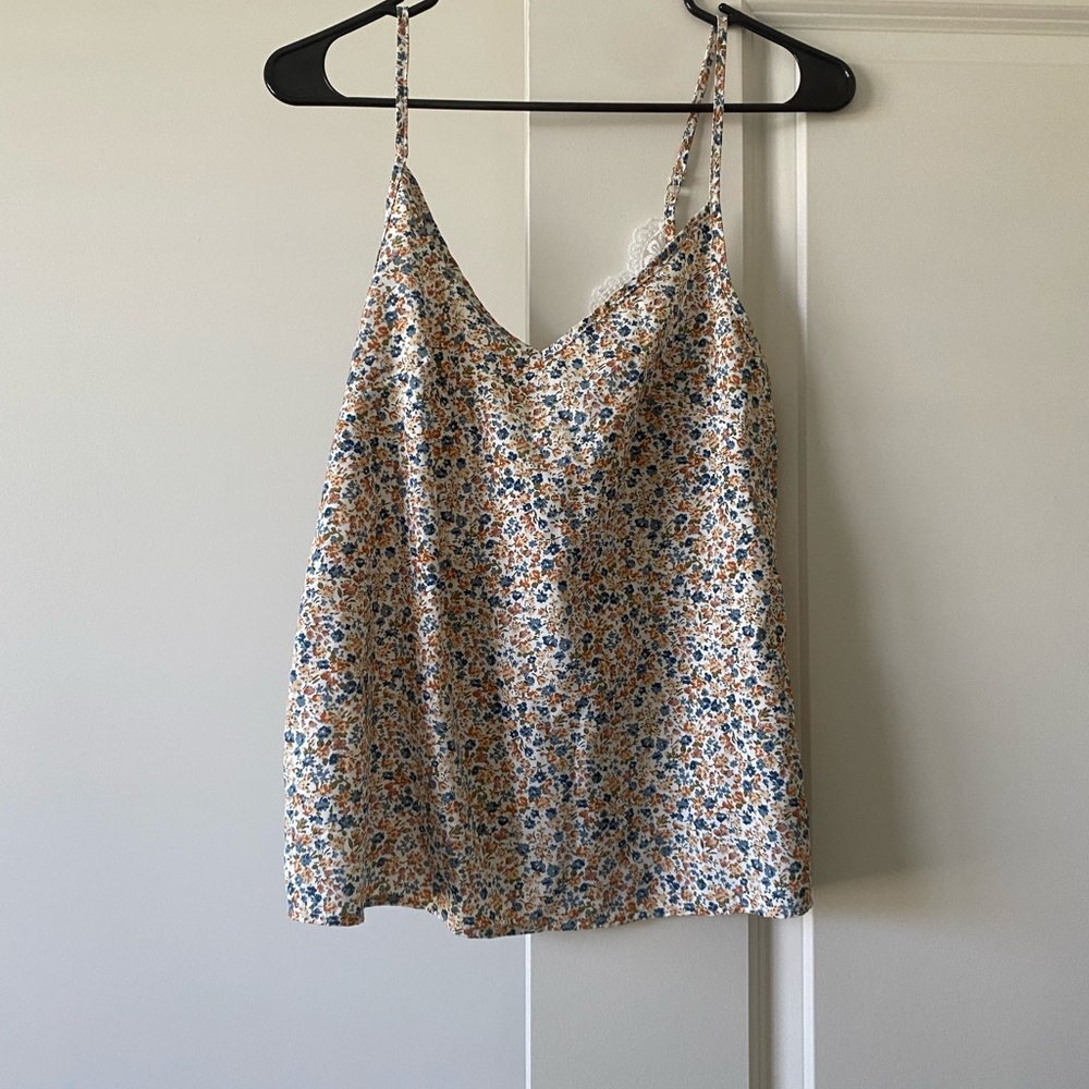 Multicolor Floral Tank